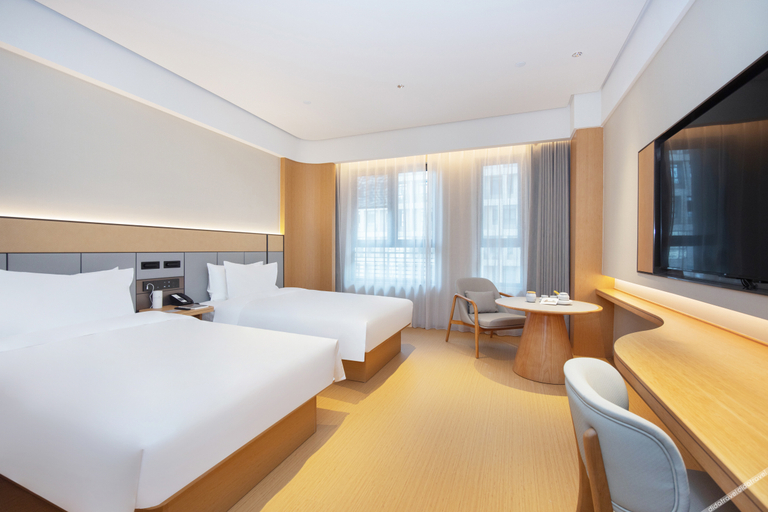Bedroom 2, Ji Hotel Jiangyin Lingang Development Zone Coastal City, Wuxi