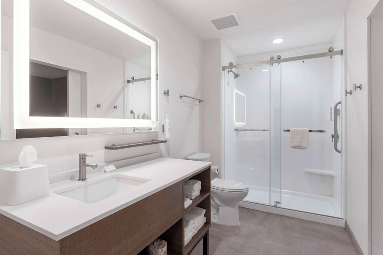 Bathroom 4, Home2 Suites By Hilton Lake Jackson, Brazoria