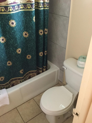 Bathroom 4, Deluxe Inn, Licking