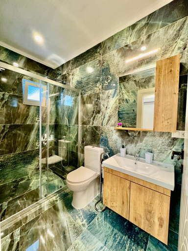 Bathroom 4, Rose Hotel B&B, Kaş