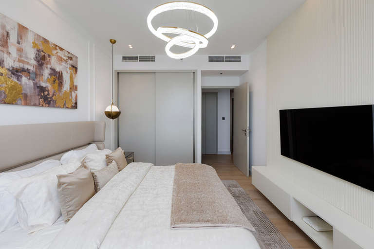 Bedroom 3, Beach Isle - Mint Stay, Dubai