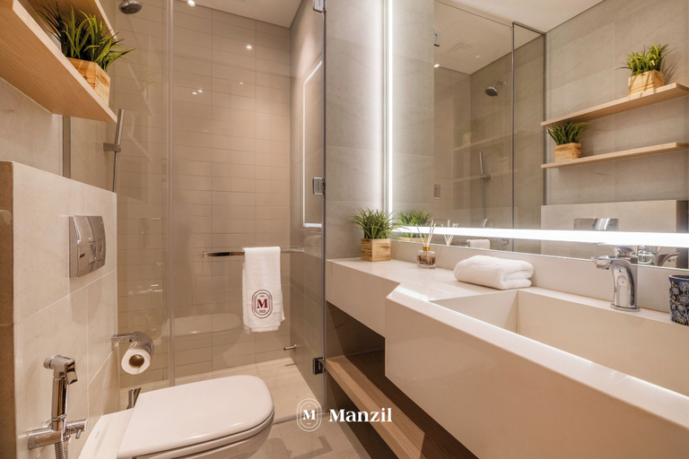 Bathroom, Studio in JVC near Circle Mall, Dubai