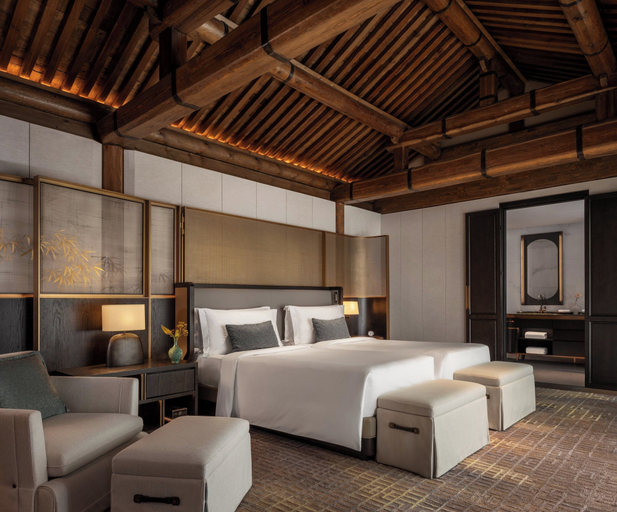 Bedroom 2, Mandarin Oriental Qianmen, Beijing, Beijing