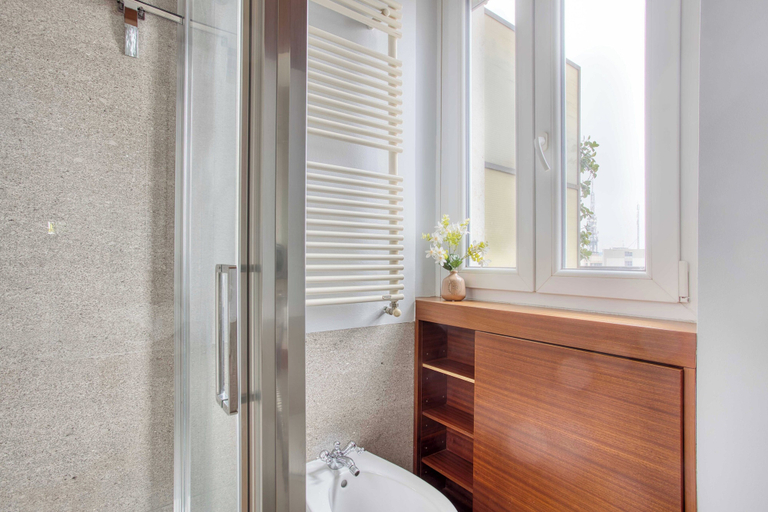 Bathroom 2, Charming studio balcony near CityLife, Milano