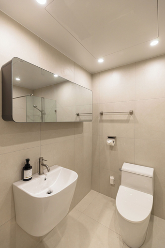 Bathroom 5, Hotel Modak Namdaemun, Jung