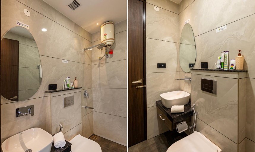 Bathroom 4, Treebo Bombay Palace, Panchkula