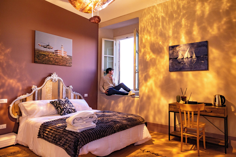 Bedroom 4, Capel Rosso Lighthouse, Grosseto