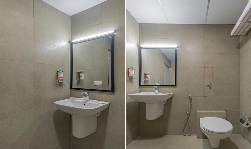 Bathroom 4, Treebo The Square, Ahmadabad