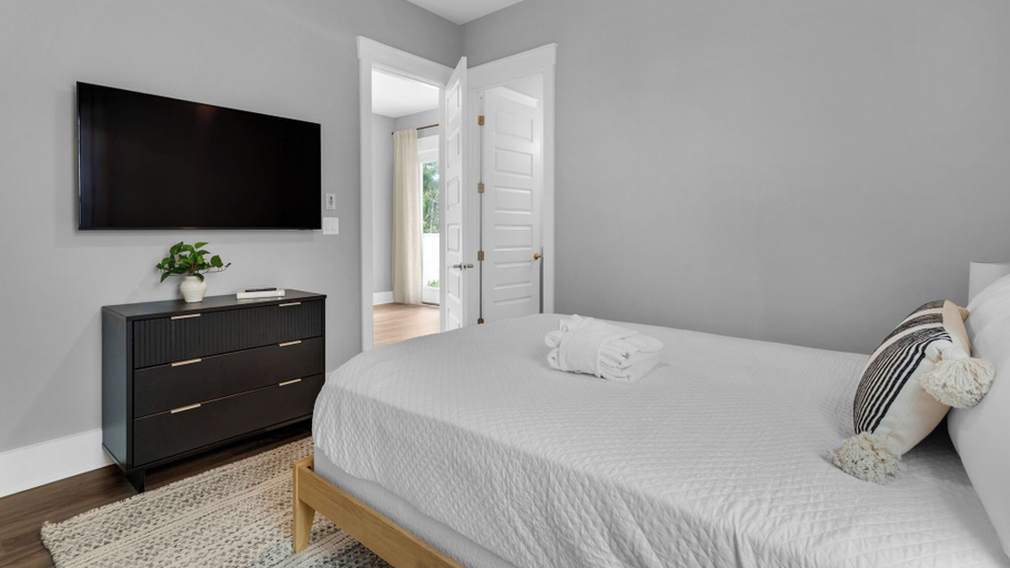 Bedroom 2, Inlet Beach Retreat With Rooftop Views, 4 Bikes + Free Attraction Tickets!, Walton