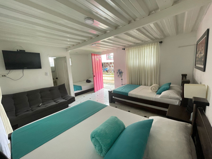 Bedroom 3, Hotel El paraiso Campestre, Filandia