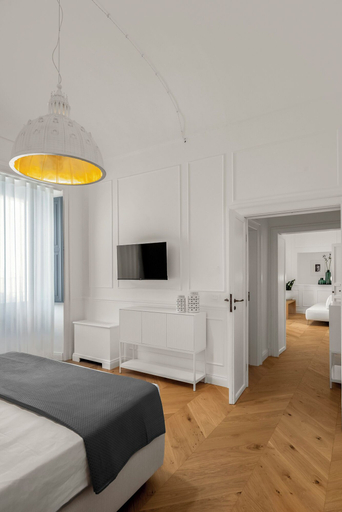 Bedroom 3, Palazzo Palmeri Rooms, Syracuse