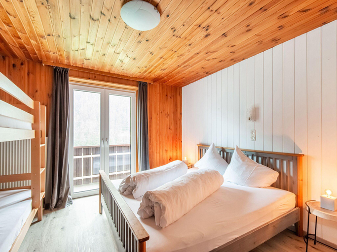 Bedroom 2, Chalet in Montafon near Ski Lifts, Bludenz
