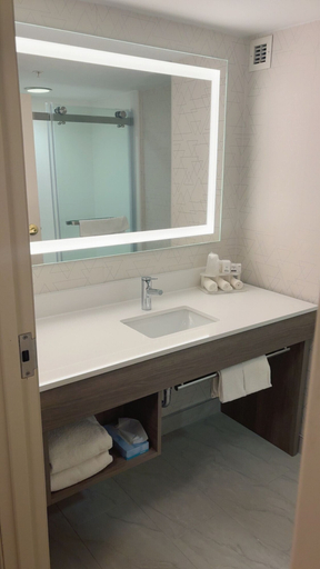 Bathroom, Holiday Inn Express Hotel & Suites Drums by IHG, Luzerne