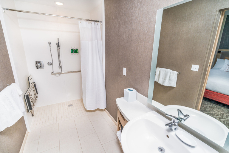 Bathroom 3, SpringHill Suites by Marriott Ontario Airport/Rancho Cucamonga, San Bernardino