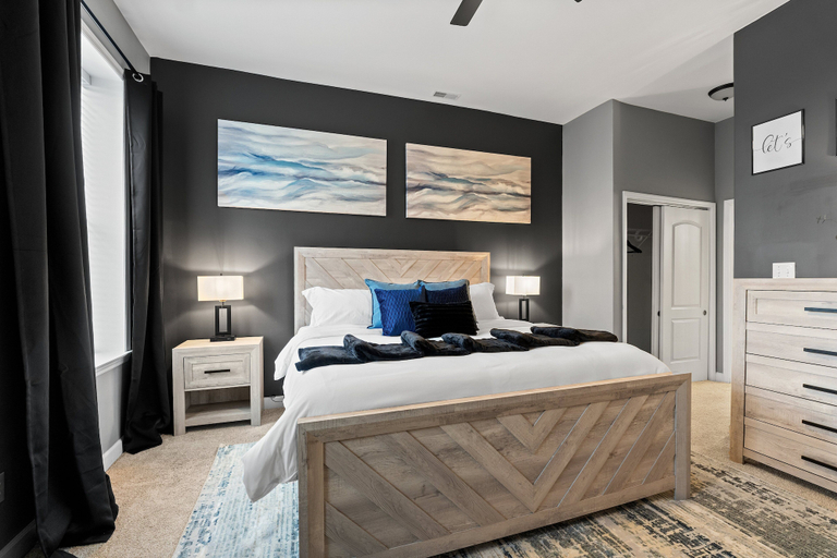 Bedroom 3, The Journey Home | JZ Vacation Rentals, Saint Louis