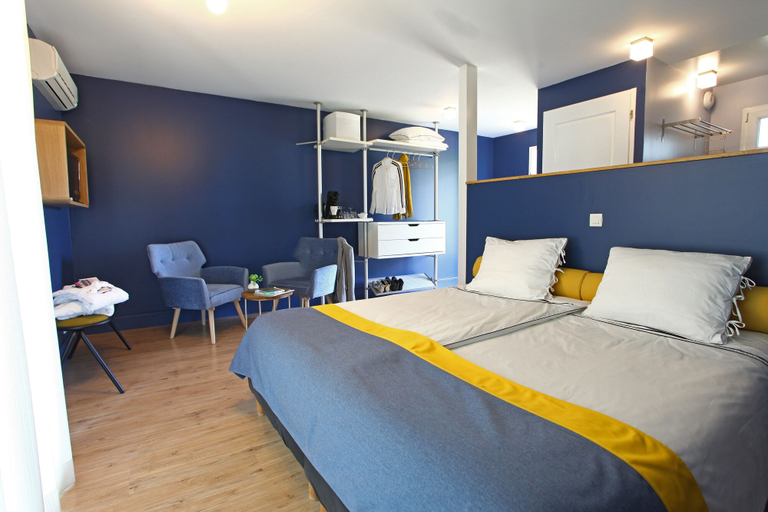 Bedroom 4, La Petite Couronne, Ecolodge & Lofts, Landes