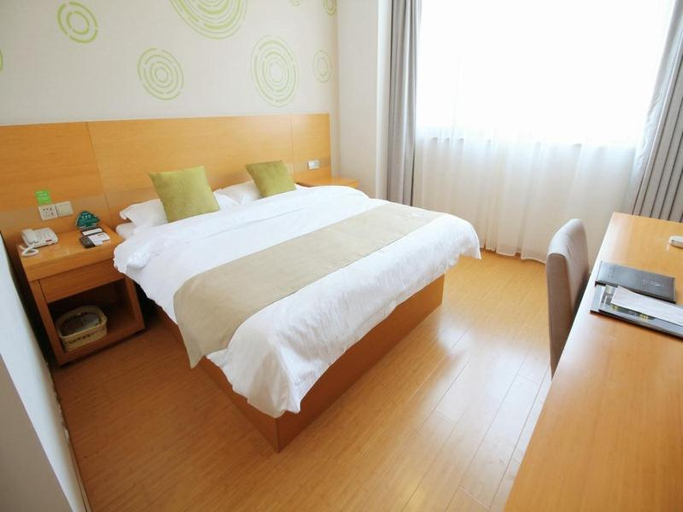 Bedroom 2, GreenTree Inn Suzhou Zhongshan Nan Road Shangyi Bus Station, Suzhou