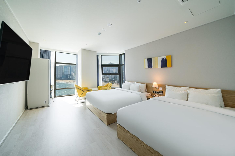 Bedroom 3, Busan Gwangalli Ocean The Point Hotel, Suyeong