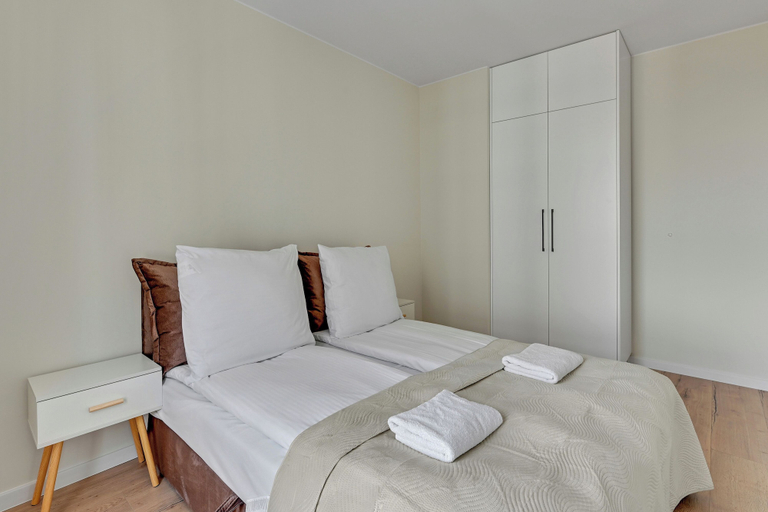 Bedroom 2, Horizon 122 -SeaView by GrandApartments, Gdańsk City