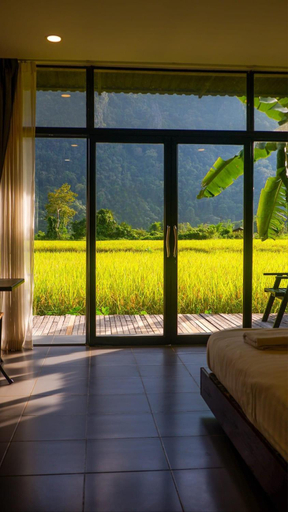 Bedroom 2, Vangvieng Angsavanh Resort, Vangvieng