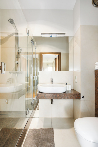 Bathroom, Lumina stylish apartment with parking, Łódź