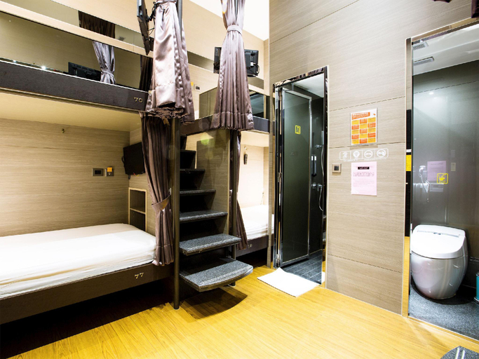 Bedroom 3, Amici Hotel Six Star Hostel, Taipei City