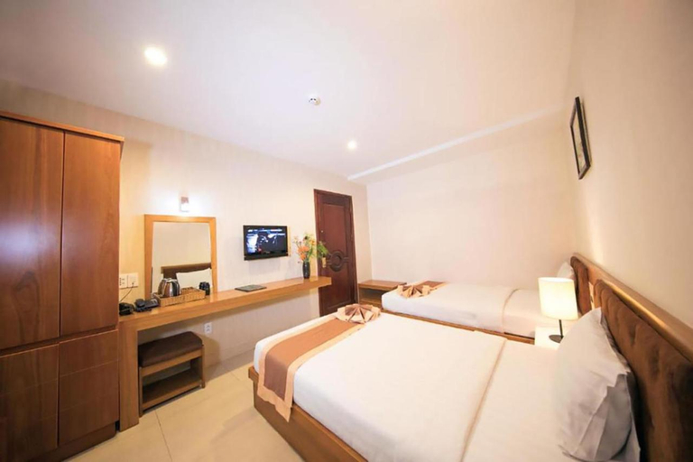 Bedroom, Valentine Luxury hotel - 31 Bui Vien Street, Ho Chi Minh City