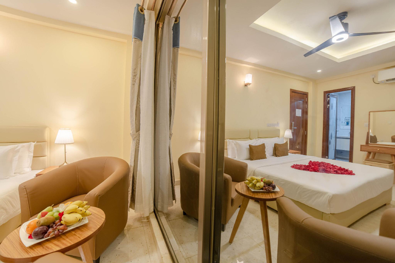 Bedroom 2, Amber Beach Hotel at Hulhumale, Malé
