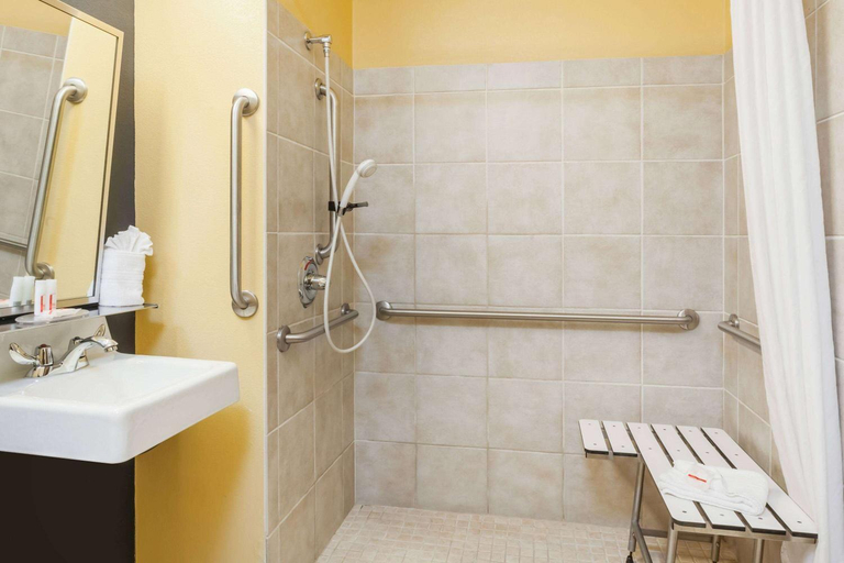 Bathroom 4, Microtel Inn & Suites by Wyndham Dickson City/Scranton, Lackawanna