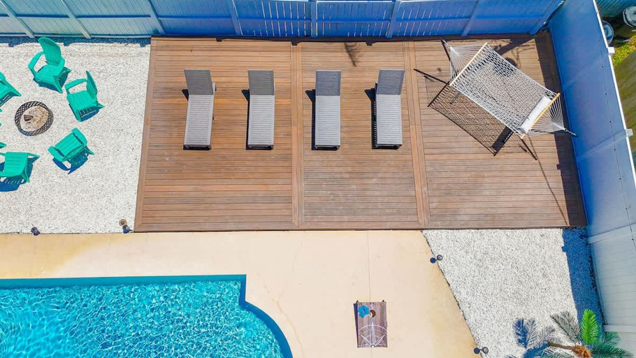 Exterior 3, Four Bed Home With Pool Game Room Bar Near Beach, Pinellas