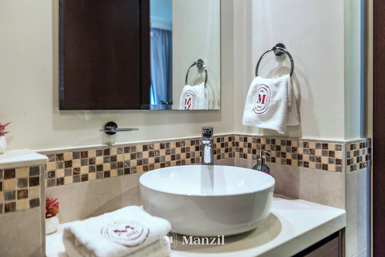 Bathroom 3, Manzil-1BR w Canal View near Dubai Mall, Dubai