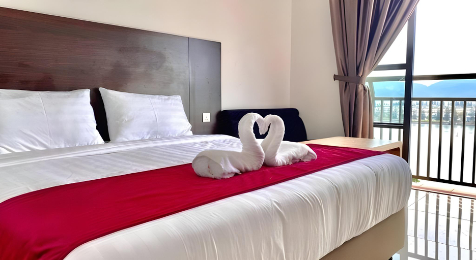 Bedroom, Marina Heights Hotel Residences, Manjung