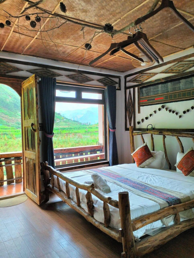 Bedroom 1, O'Chau Meo Vac Homestay, Mèo Vạc