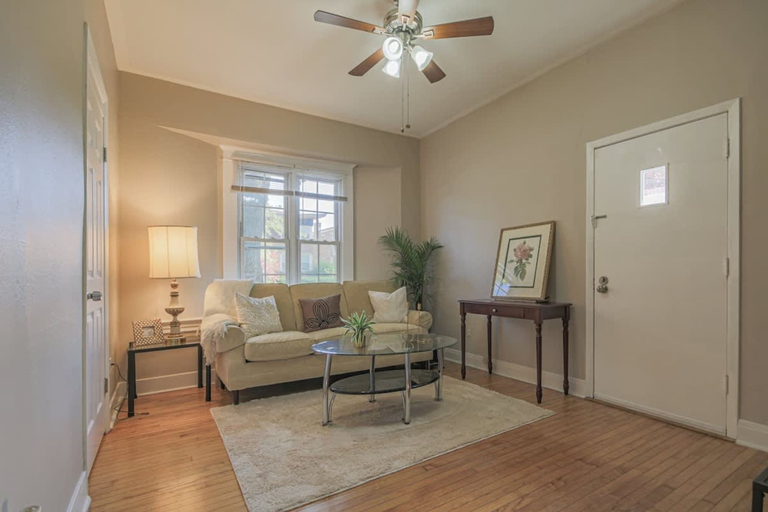 Interior, Peaceful One Bedroom Home Near Chicago, Cook