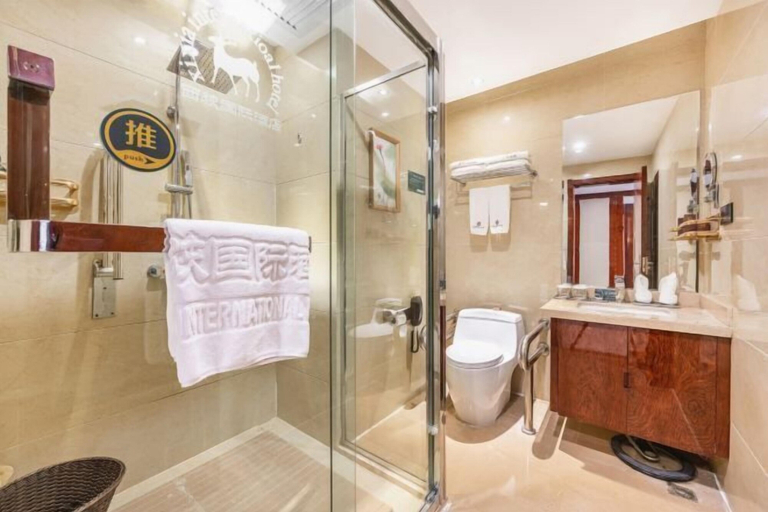 Bathroom 3, Xixia International Hotel, Longnan