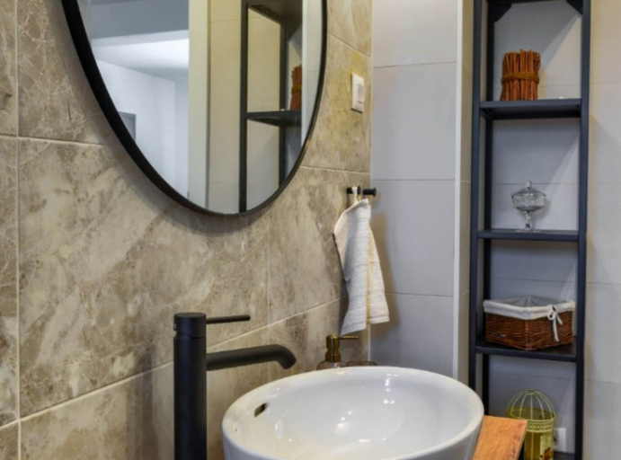 Bathroom 3, Rustic Villa Perosa With Heated Pool, Nin