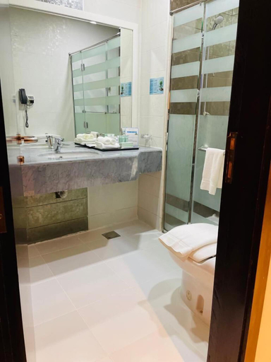 Bathroom 5, Al Mansour Plaza Hotel, Doha