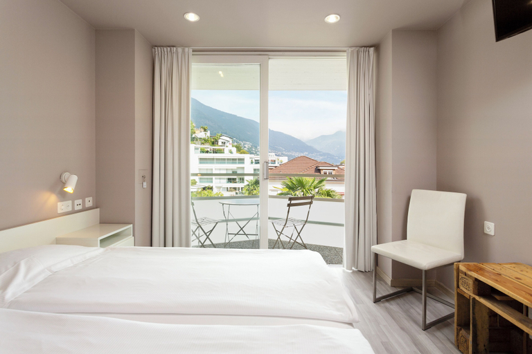 Bedroom 4, Jazz Hotel Ascona, Locarno