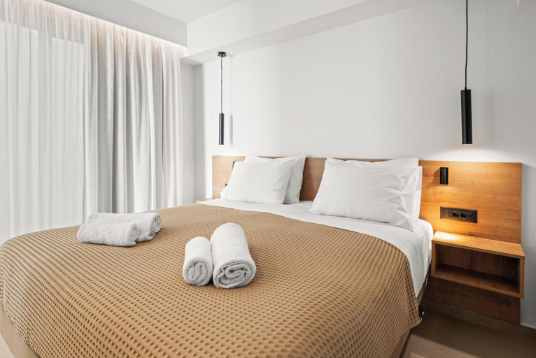 Bedroom 4, Evelmare Beachfront Apartments, Crete