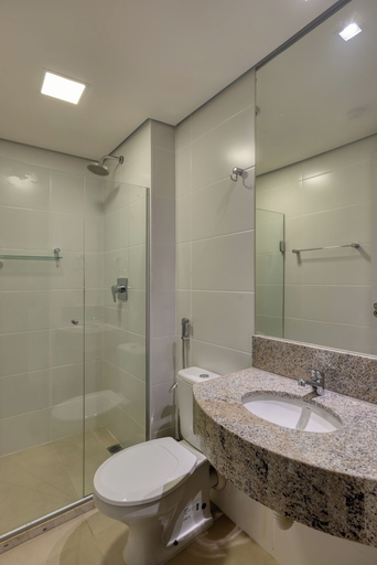Bathroom 5, Palazzo Torquetti Condo Hotel e Eventos, Belo Horizonte