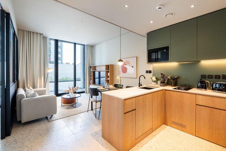 Room 3, Modern 1BR w Balcony in Business Bay, Dubai