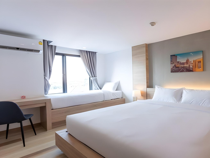 Bedroom 3, B2 Rayong Boutique and Budget Hotel, Muang Rayong