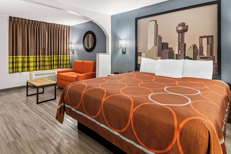 Bedroom 3, Super 8 by Wyndham Grand Prairie Southwest, Tarrant
