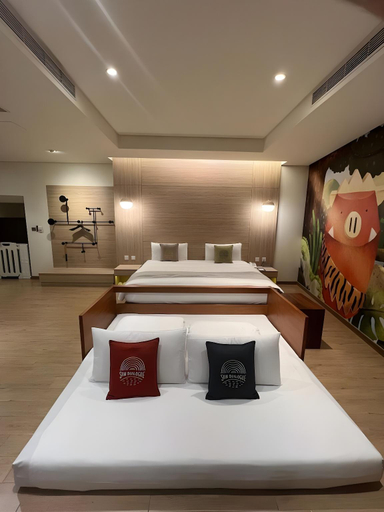 Bedroom 2, Sun Dialogue Hotel, Chiayi City