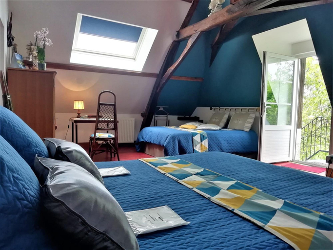Bedroom 3, Chambres d'Hotes Du Haut Anjou, Maine-et-Loire