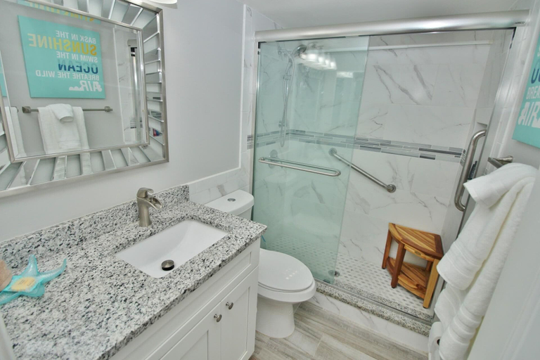 Bathroom 4, Chateau by the Sea 13C, Volusia