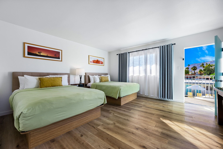 Bedroom 3, The Skylark a Palm Springs Hotel, Riverside
