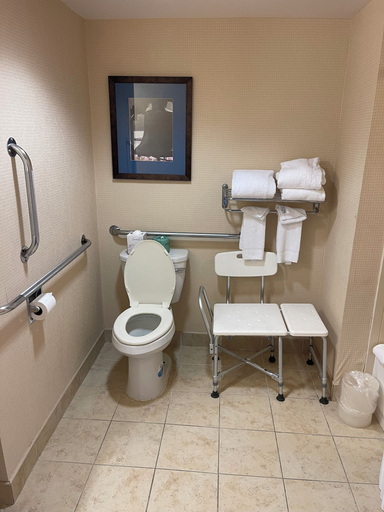Bathroom 4, Quality Hotel Philadelphia Airport, Delaware