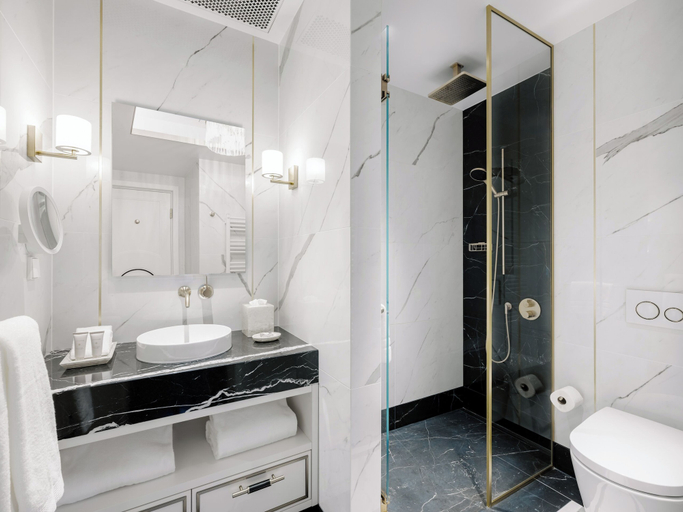 Bathroom 5, The Burman Hotel, Tallinn