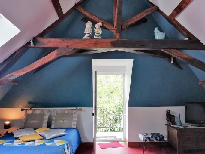 Bedroom 2, Chambres d'Hotes Du Haut Anjou, Maine-et-Loire